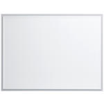 WANDSPIEGEL Grau  - Grau, MODERN, Glas/Kunststoff (92/65/2cm) - Hom`in