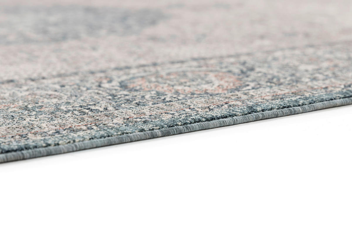 WEBTEPPICH 80/150 cm Tropea Blau  - Blau, KONVENTIONELL, Textil (80/150cm)