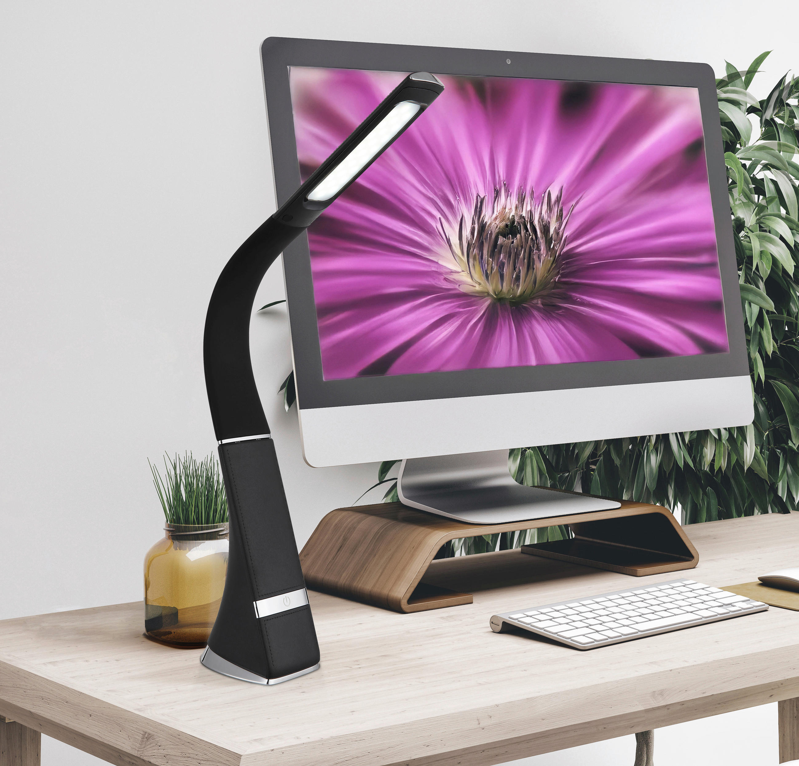 LED-TISCHLEUCHTE 25/6.5/50 cm   - Design (25/6.5/50cm) - Globo