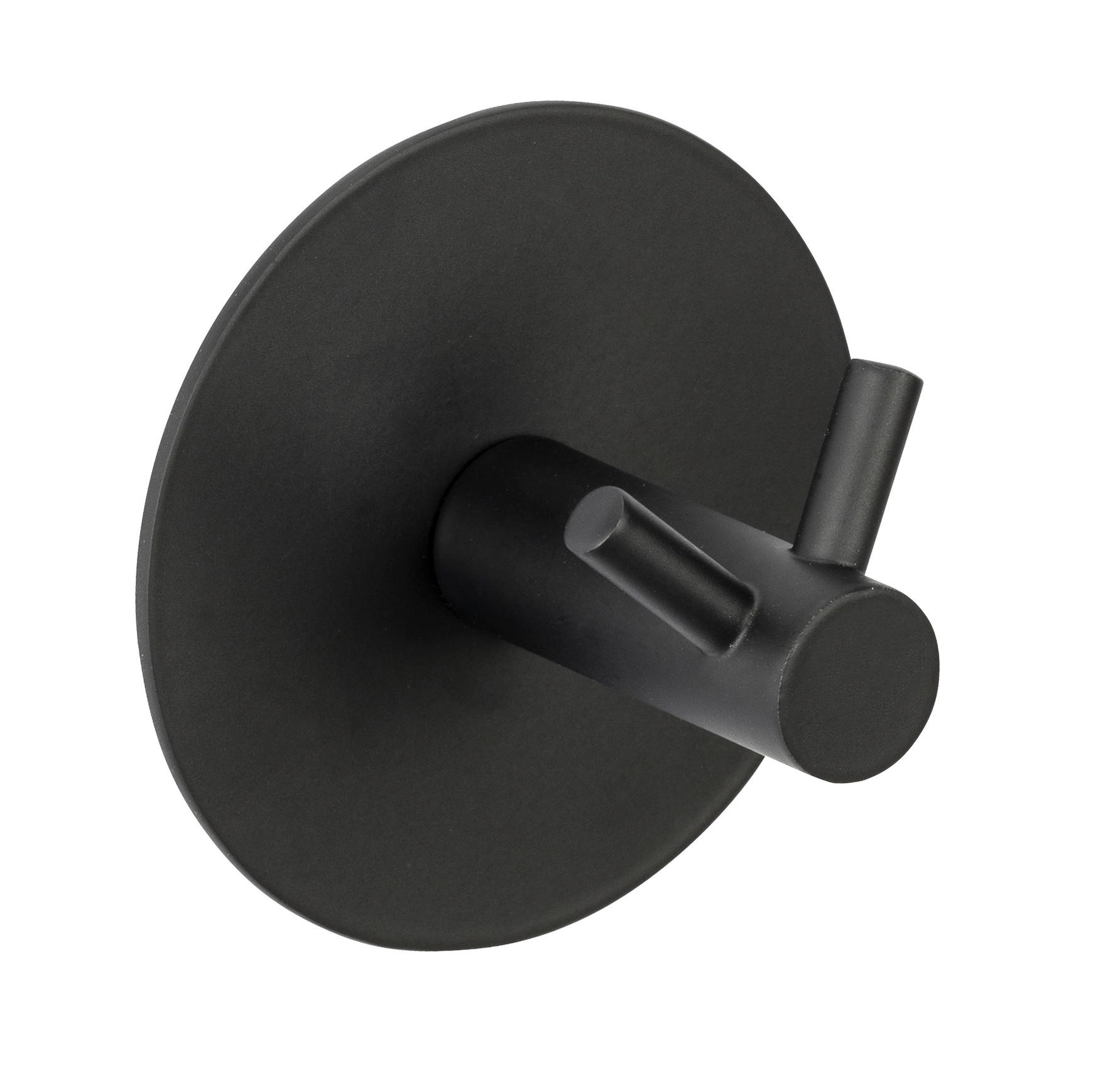 HAKEN  in Schwarz  - Schwarz, KONVENTIONELL, Metall (7/7/5cm) - Schöner Wohnen