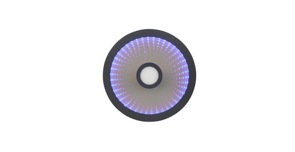 LED-STRAHLER 17/10 cm - Schwarz, LIFESTYLE, Kunststoff/Metall (17/10cm) - Novel