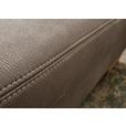 WOHNLANDSCHAFT in Mikrofaser Graubraun  - Wildeiche/Graubraun, KONVENTIONELL, Holz/Textil (243/343/185cm) - Voleo