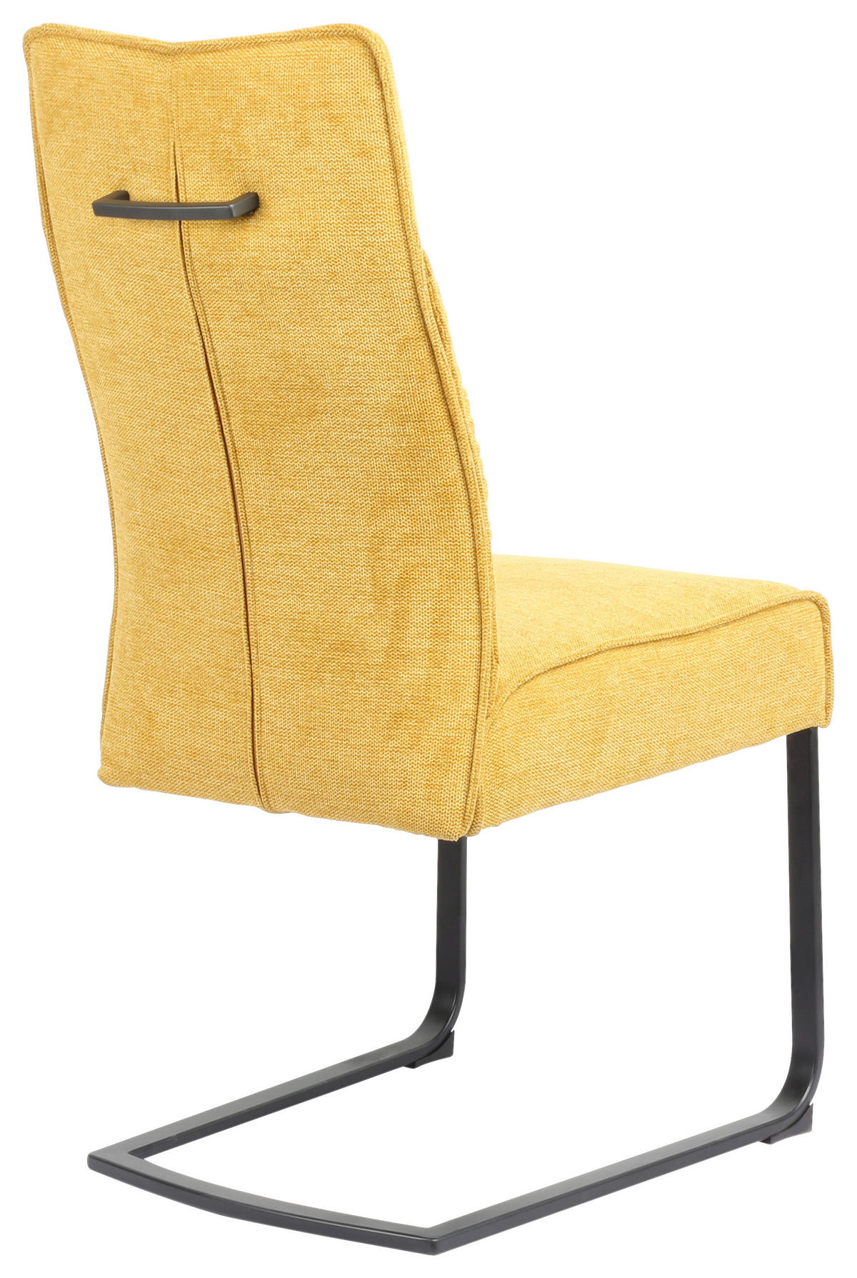 SCHWINGSTUHL   Webstoff  - Gelb/Schwarz, Design, Textil/Metall (44/102/64cm) - Novel