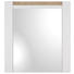 WANDSPIEGEL 64/70/3 cm - Eichefarben/Weiß, LIFESTYLE, Glas/Holzwerkstoff (64/70/3cm) - Landscape WANDSPIEGEL 64/70/3 cm - Eichefarben/Weiß, LIFESTYLE, Glas/Holzwerkstoff (64/70/3cm) - Landscape