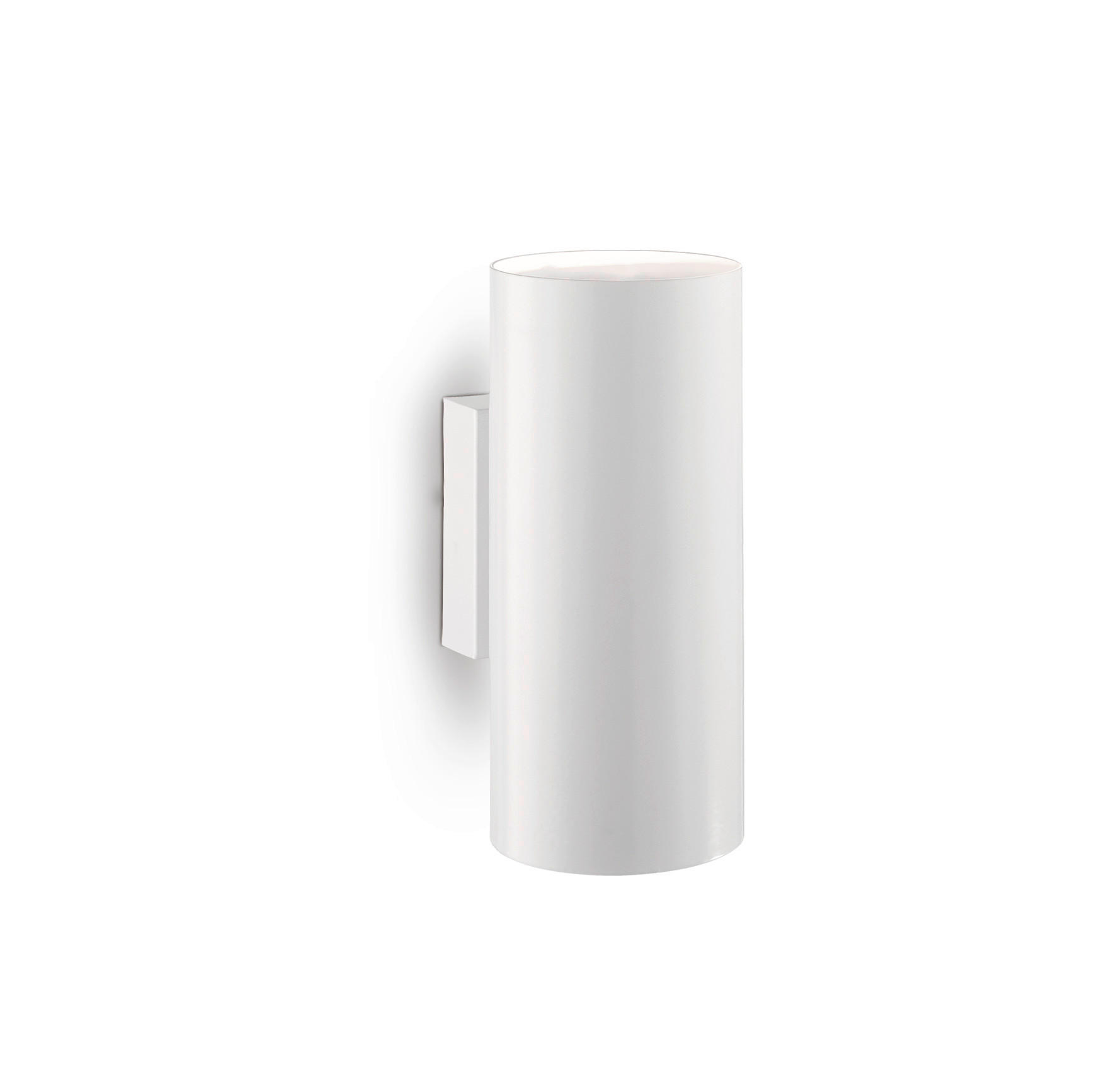 WANDLEUCHTE 8/18/11 cm   - Weiß, Design, Metall (8/18/11cm) - Ideal Lux