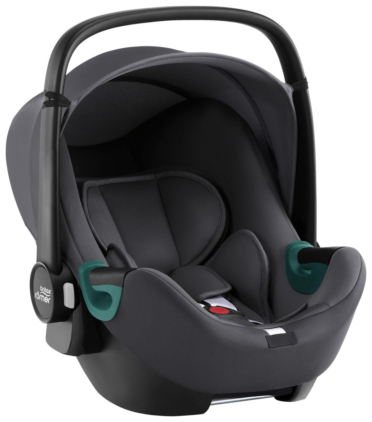 BABYSCHALE Baby-Safe 3 i-size  - Dunkelgrau, Basics, Kunststoff/Textil (44/58/67cm) - Britax Römer
