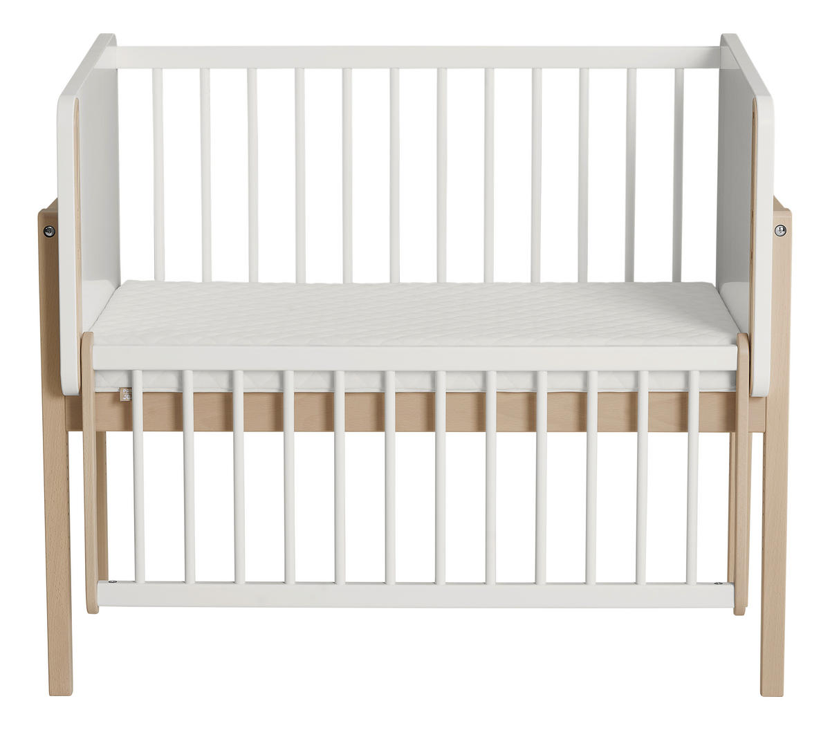 BEISTELLBETT Little Cloud  99,40/109,70/56,90 cm  - Weiß, Basics, Holzwerkstoff (99,40/109,70/56,90cm) - Paidi