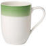 KAFFEEBECHER 370 ml - Creme/Grün, KONVENTIONELL, Keramik (0,37l) - Villeroy & Boch KAFFEEBECHER 370 ml - Creme/Grün, KONVENTIONELL, Keramik (0,37l) - Villeroy & Boch