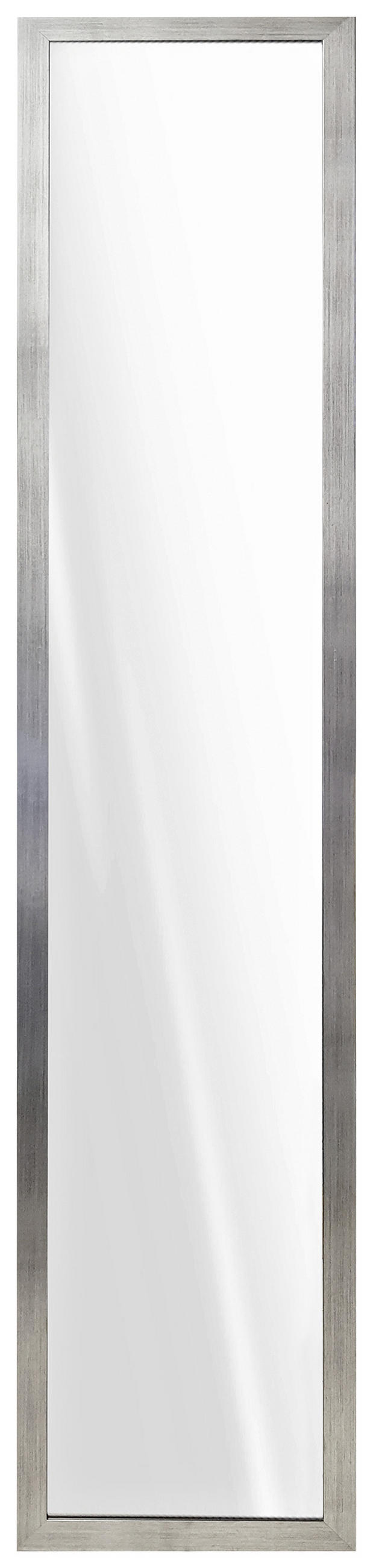 STANDSPIEGEL 36/175/3,5 cm  - Silberfarben, Design, Glas/Holzwerkstoff (36/175/3,5cm) - Carryhome