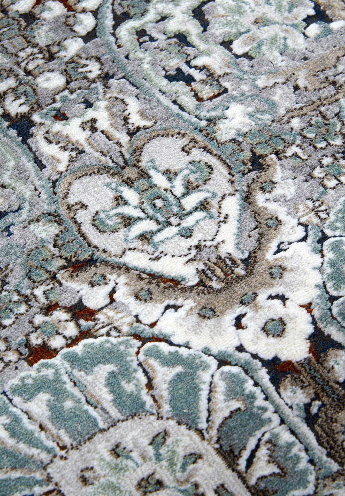 VINTAGE-TEPPICH 115/170 cm Kollektion 1809 Multicolor, Hellgrau  - Multicolor/Hellgrau, Design, Kunststoff/Textil (115/170cm) - Villeroy & Boch