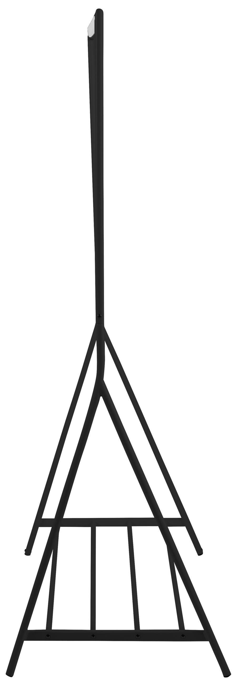KLÄDSTÄLLNING i svart 117/165/59 cm   - svart, Basics, metall (117/165/59cm) - Carryhome