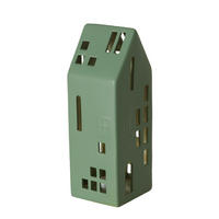 DEKOHAUS  - Grün, Basics, Keramik (8/7/21cm) - Boltze Home
