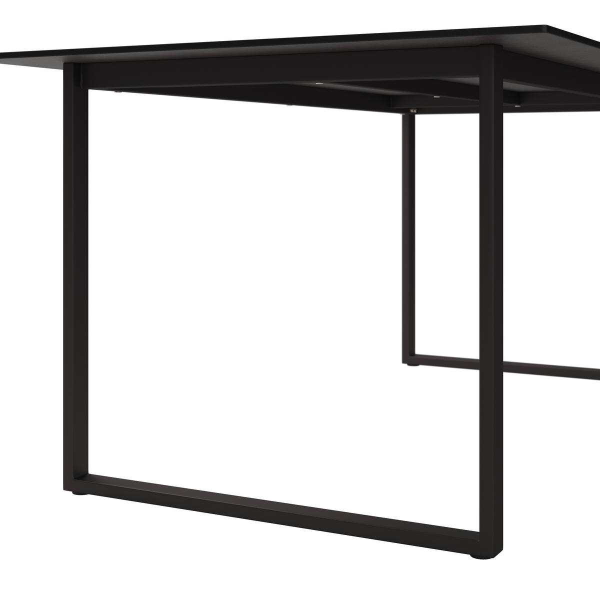 MASĂ PENTRU GRĂDINĂ 158/90/68 cm   - maro închis/antracit, Design, plastic/metal (158/90/68cm) - Amatio