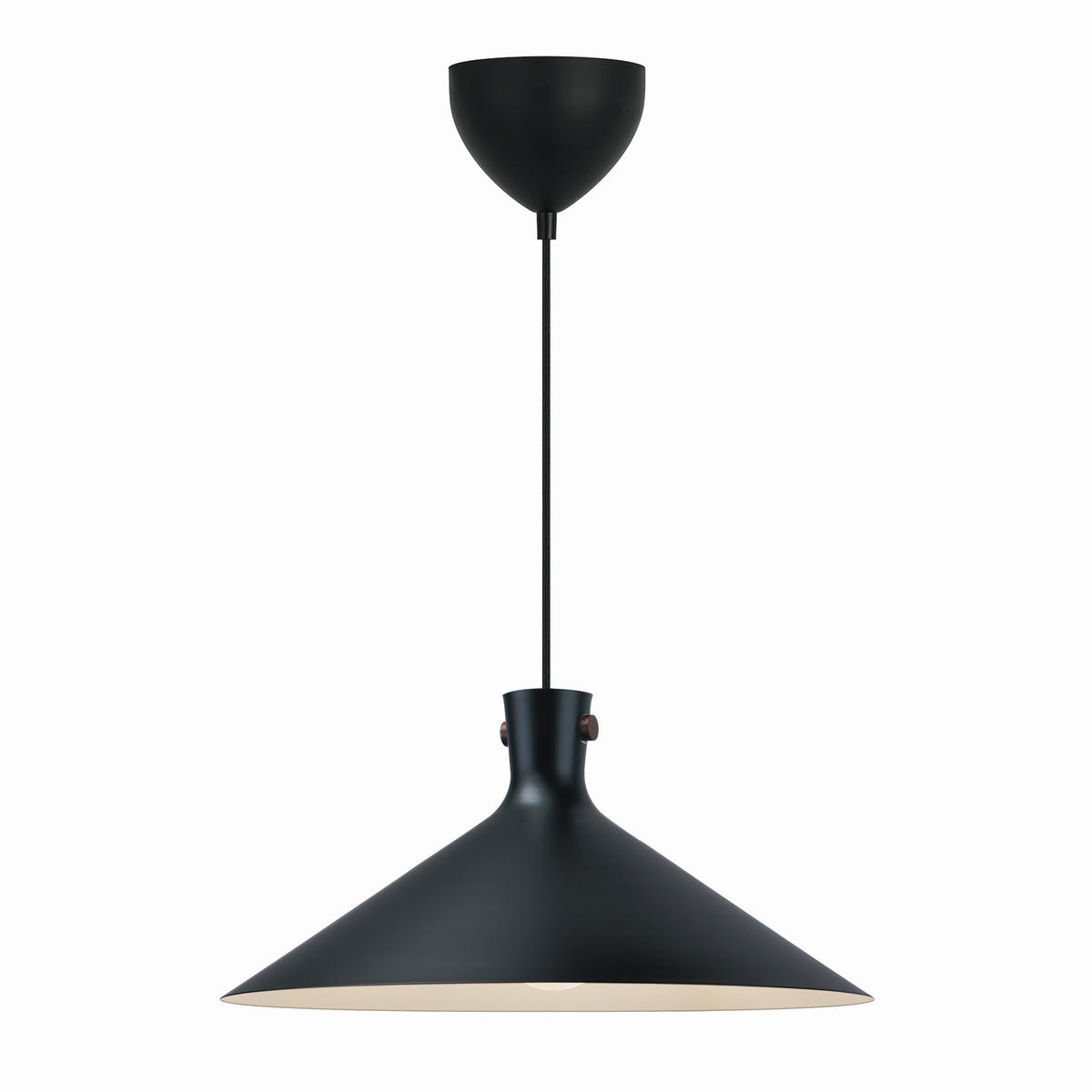 PENDELLEUCHTE Dorina 21.6 cm  - Schwarz, Design, Metall (21.6cm) - Nordlux