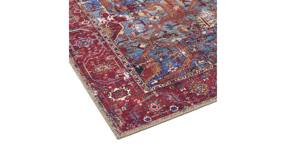 VINTAGE-TEPPICH 160/230 cm Azeri Antique Blau, Rot  - Blau/Rot, LIFESTYLE, Textil (160/230cm) - Novel