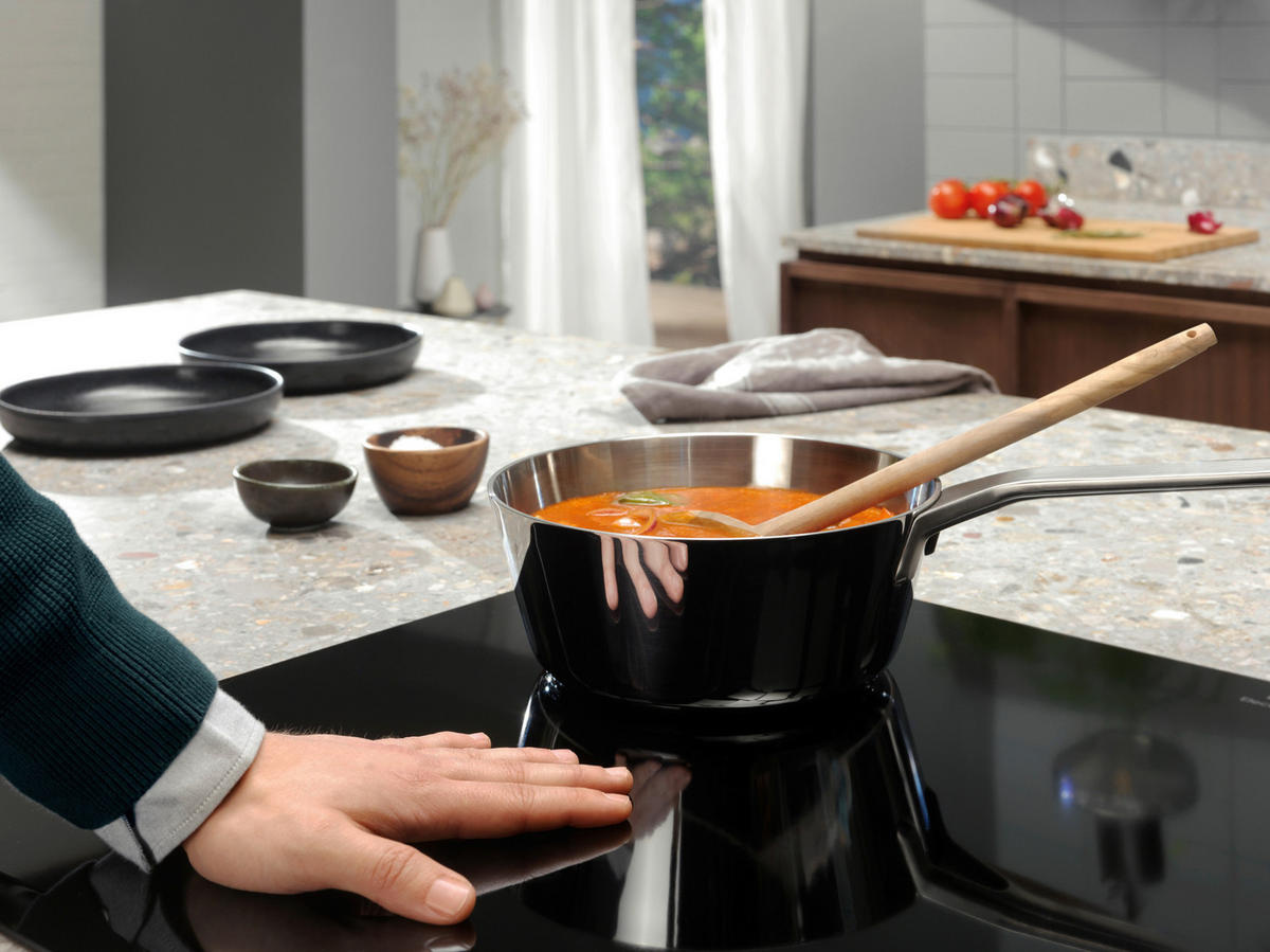 INDUKTIONSKOCHFELD KIT81440CT MattSchwarz  - Schwarz, Basics, Glas (78/4,4/52,0cm) - Electrolux