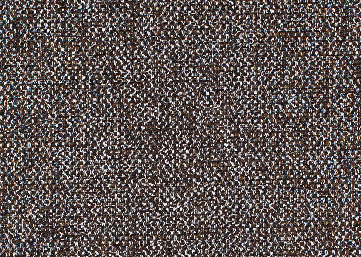 SITZBANK in Metall, Textil Braun  - Schwarz/Braun, Design, Textil/Metall (208/91/72cm) - Dieter Knoll