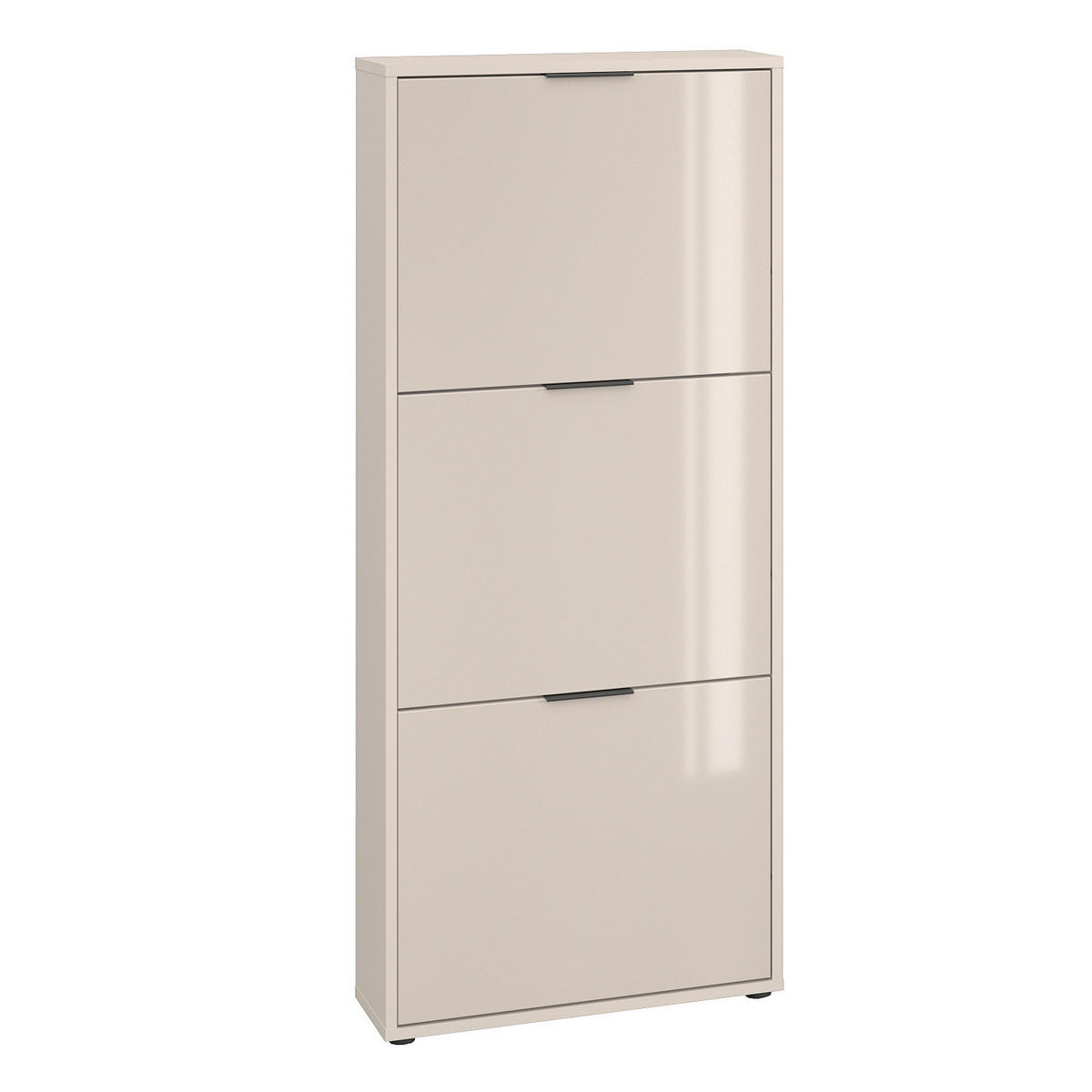 SCHUHKIPPER - Kaschmir/Schwarz, MODERN, Glas/Holzwerkstoff (60/137/17cm) - Boxxx