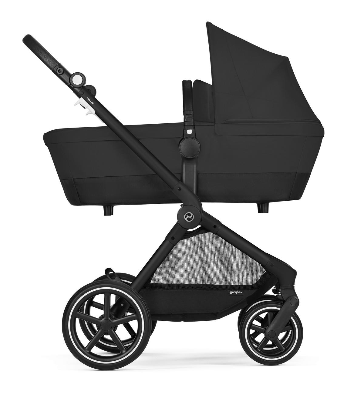 KINDERWAGENSET EOS LUX  - Schwarz, Basics, Textil/Metall (85/61/116cm) - Cybex