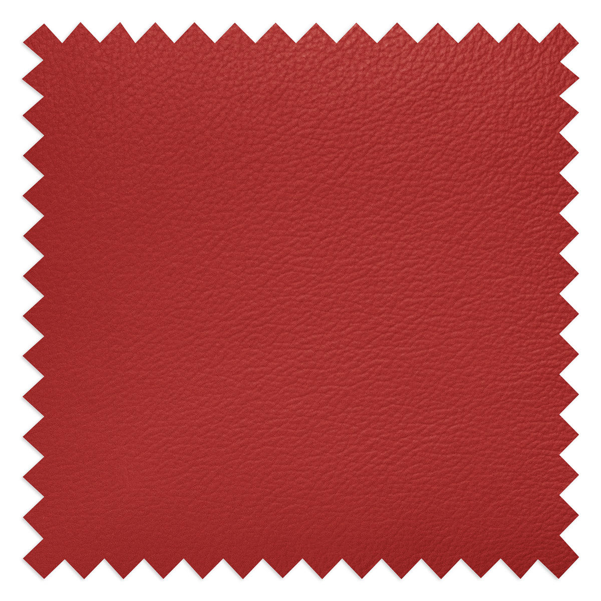 ECKSOFA MONDO Rot Echtleder Lederlook  - Chromfarben/Rot, Design, Leder/Textil (208/286cm) - Livetastic