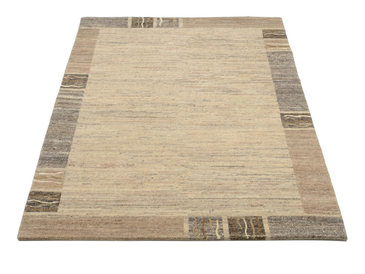 ORIENTTEPPICH 90/160 cm Creme, Naturfarben  - Creme/Naturfarben, Design, Textil (90/160cm) - Cazaris