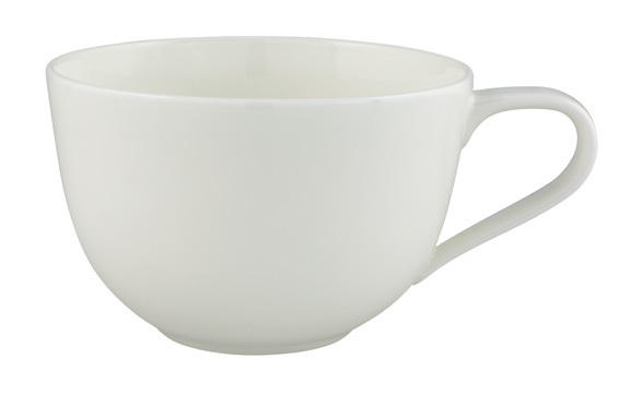 CAPPUCCINOTASSE - Weiß, Basics, Keramik (450ml) - Noblesse - V&B