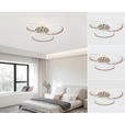 LED-DECKENLEUCHTE Velora 96/84/10 cm   - Sandfarben, Design, Kunststoff/Metall (96/84/10cm) - Dieter Knoll