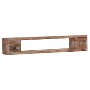 WANDREGAL - Naturfarben, LIFESTYLE, Holz (80/14/14cm) - Carryhome
