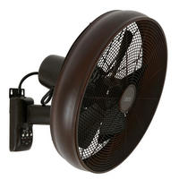 TAKFLÄKT Breeze Serie  - bronsfärgad/svart, Basics, metall/plast (46/46/40cm) - P & B