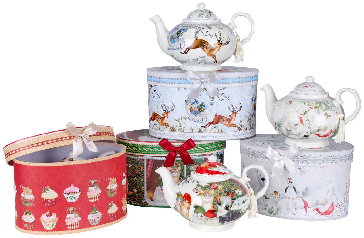 CEAINIC  - multicolor, Lifestyle, ceramică (22,8/14cm) - X-Mas