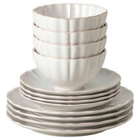 KOMBISERVICE Weiß ALENTEJO 12-teilig 4 Personen  - Weiß, Basics, Keramik - Costa Nova