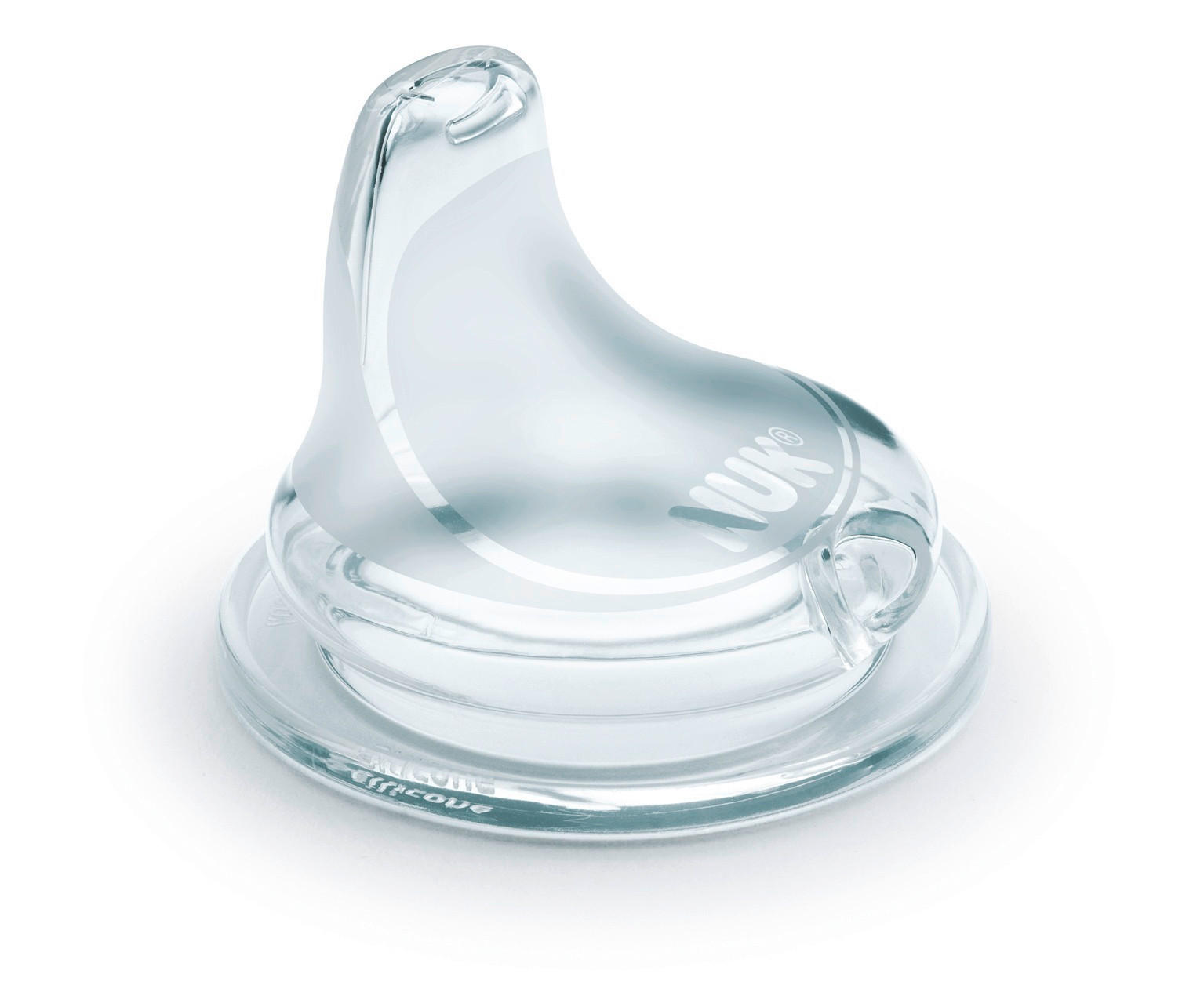 SAUGER  - Klar, Basics, Kunststoff (4,5/9,2/17,3cm) - NUK