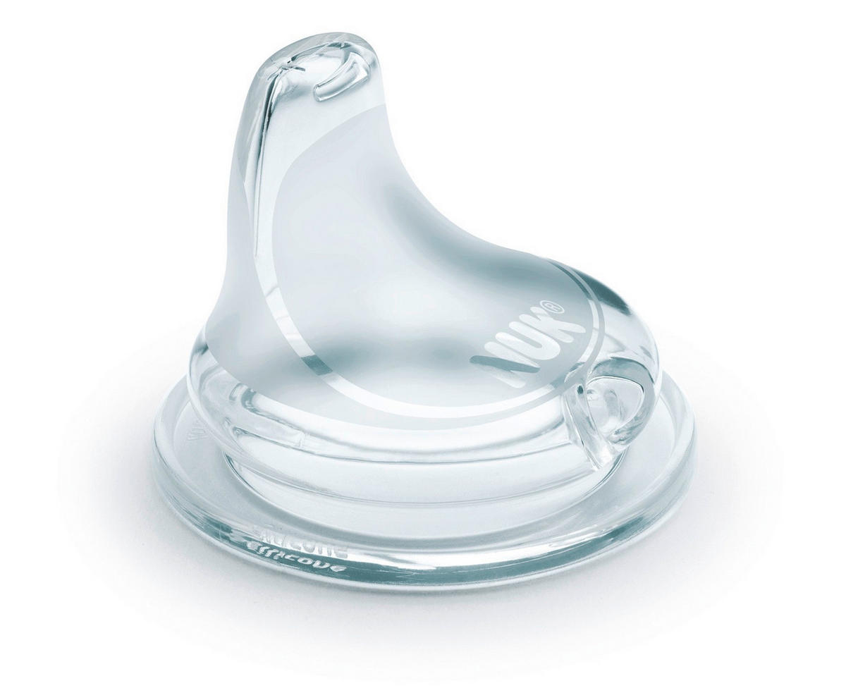 SAUGER  - Klar, Basics, Kunststoff (4,5/9,2/17,3cm) - NUK