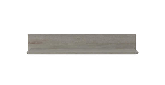 WANDBOARD Holzwerkstoff Grau  - Grau, LIFESTYLE, Holzwerkstoff (150/28/27cm) - Hom`in