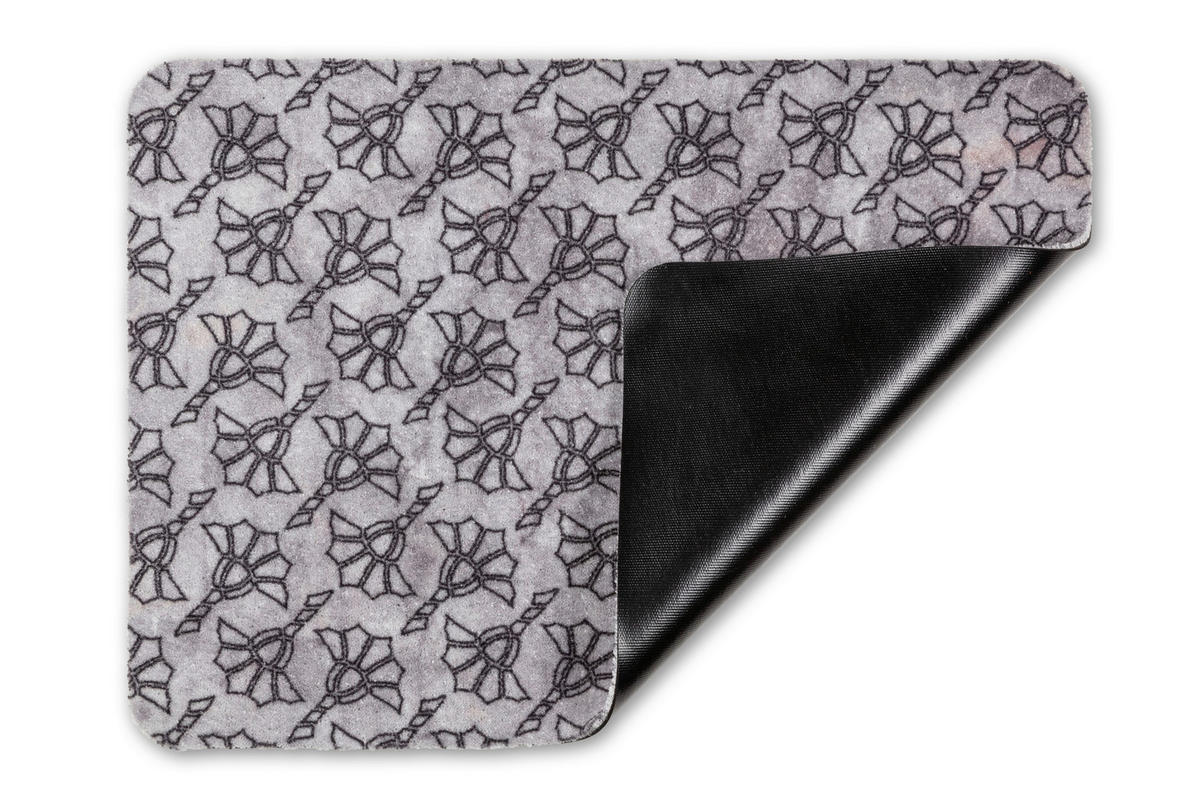 FUSSMATTE - Grau, Design, Kunststoff (50/70cm) - Joop!