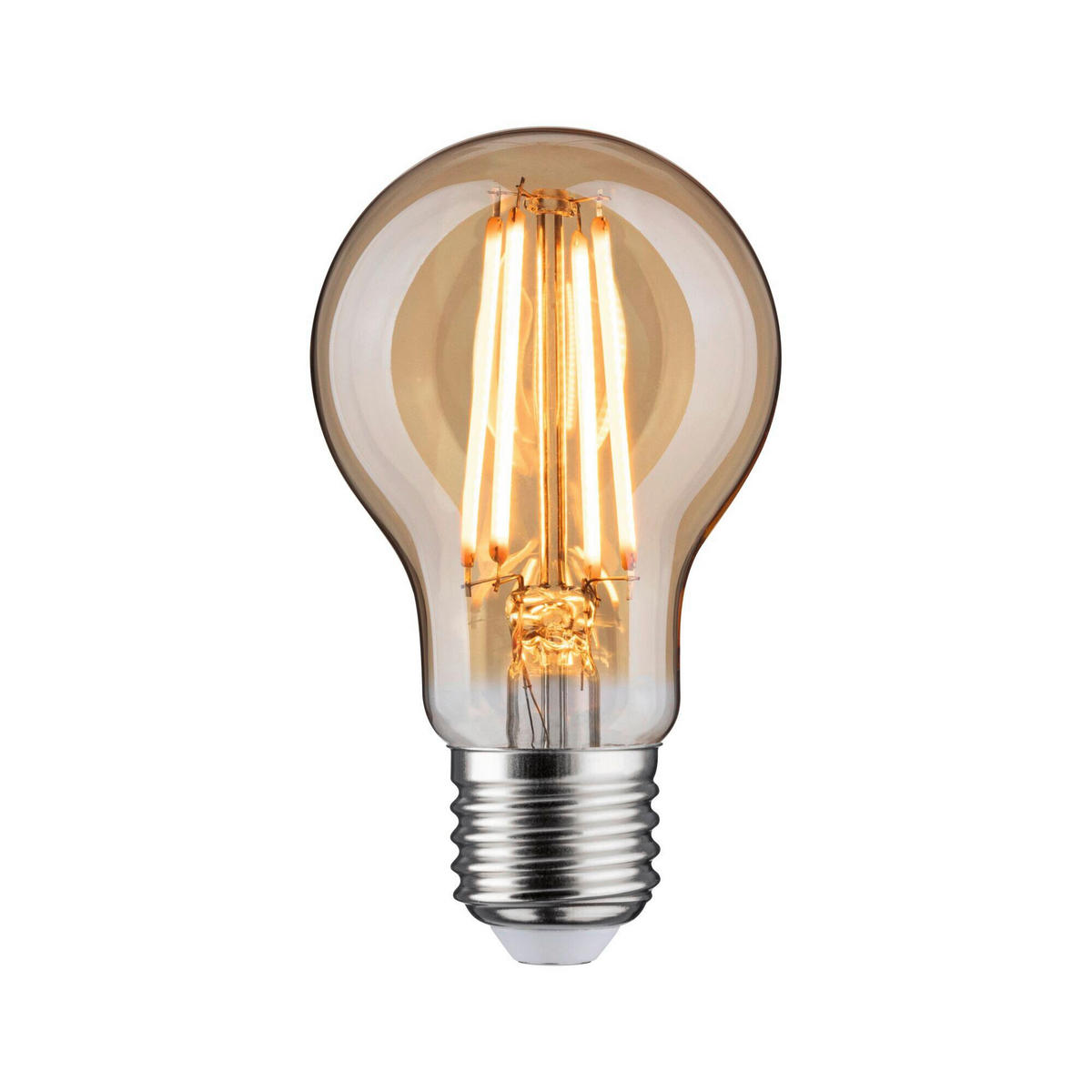 LED-LEUCHTMITTEL E27 6 W 470 lm  - Goldfarben, Basics, Glas (6,0/10,6cm) - Paulmann