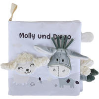 TEXTILKÖNYV - többszínű, Basics, műanyag/textil (16/15cm) - Patinio