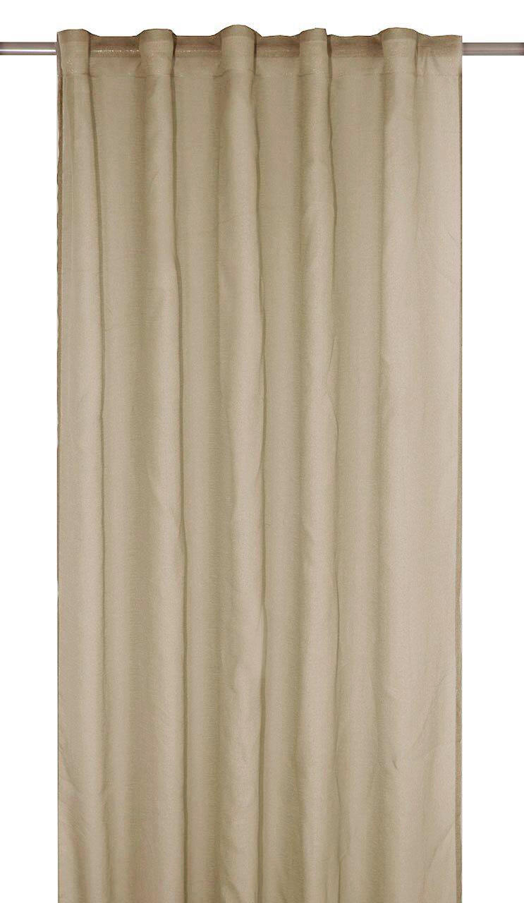 FERTIGVORHANG    280/300 cm  - Beige, Basics, Textil (280/300cm) - Svanefors
