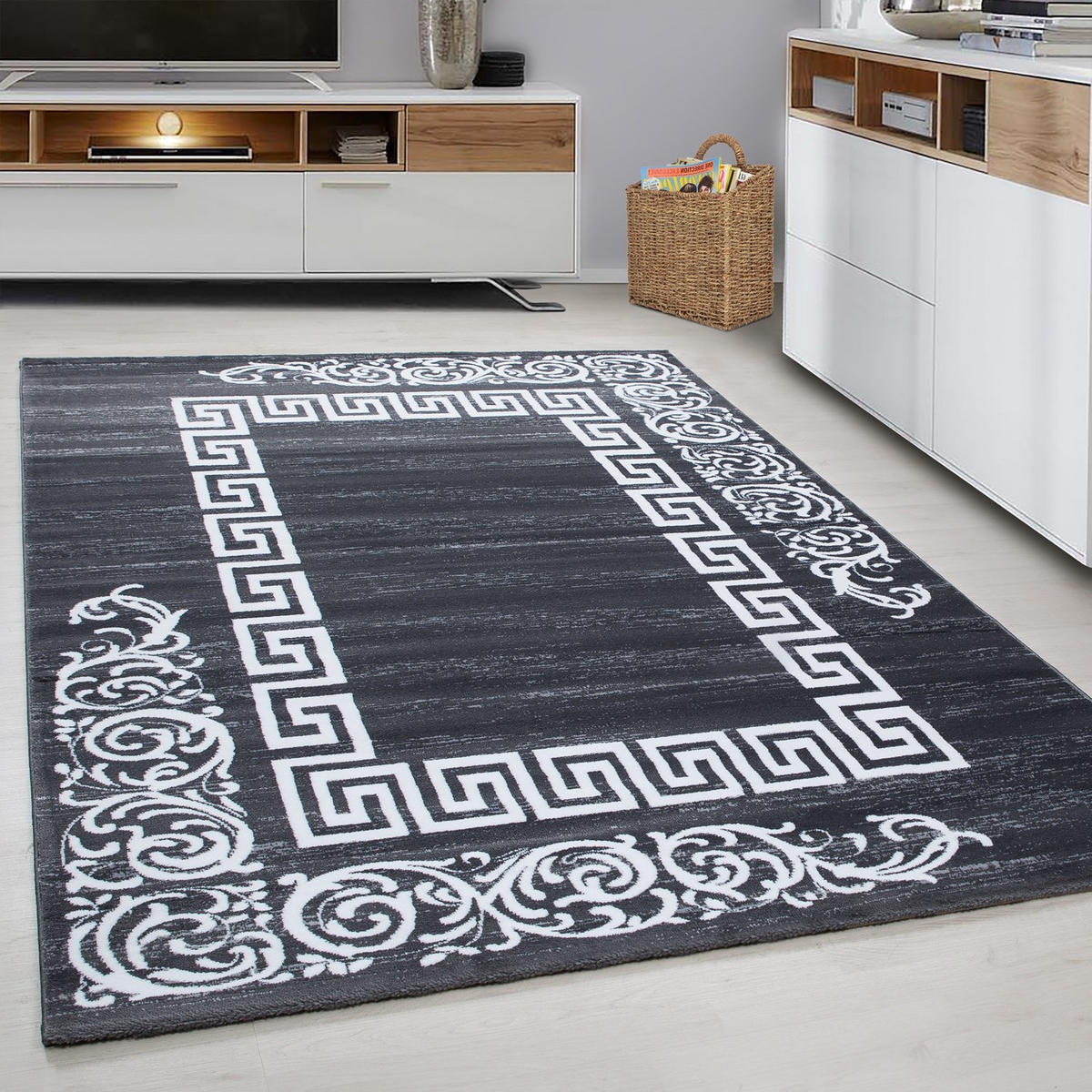 WEBTEPPICH 200/290 cm Miami Grau  - Grau, Trend, Textil (200/290cm) - Novel