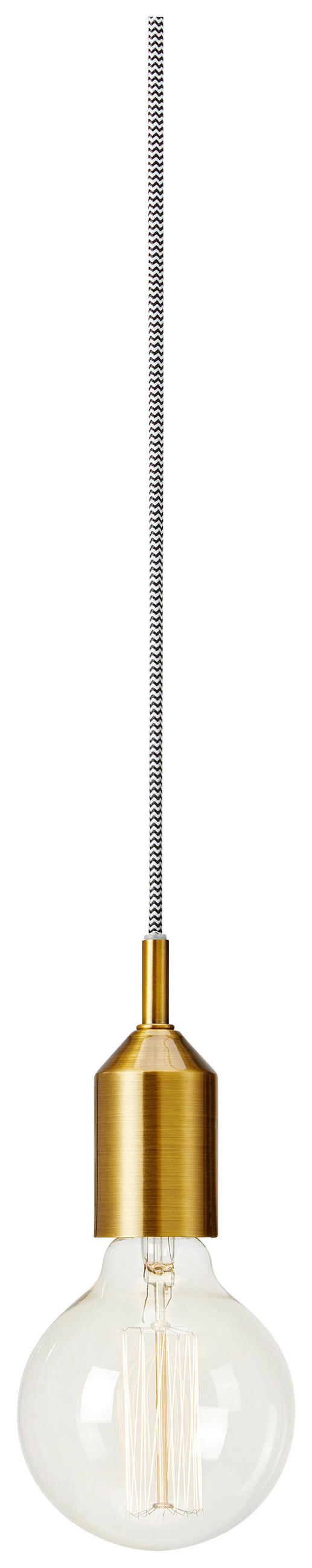 HÄNGELEUCHTE Bronx 4/10 cm   - Messingfarben, Basics, Metall (4/10cm) - Markslöjd