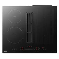 KOCHFELD-DUNSTABZUG-KOMBI MIH742FY18K1  - Schwarz, Basics, Glas/Kunststoff (80/23.7/52cm) - Midea