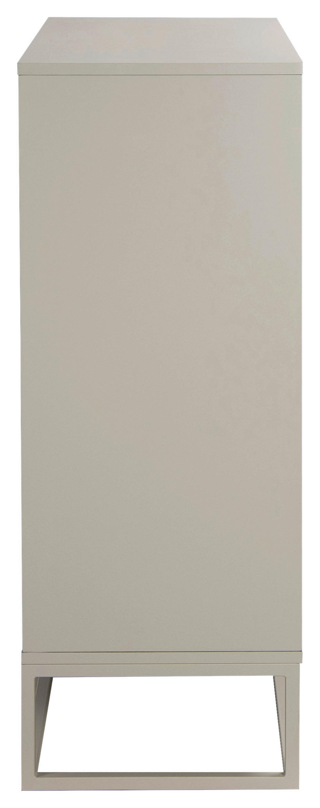 SIDEBOARD  in 80/110/40 cm  - Weiß, Design, Holzwerkstoff/Metall (80/110/40cm) - MID.YOU