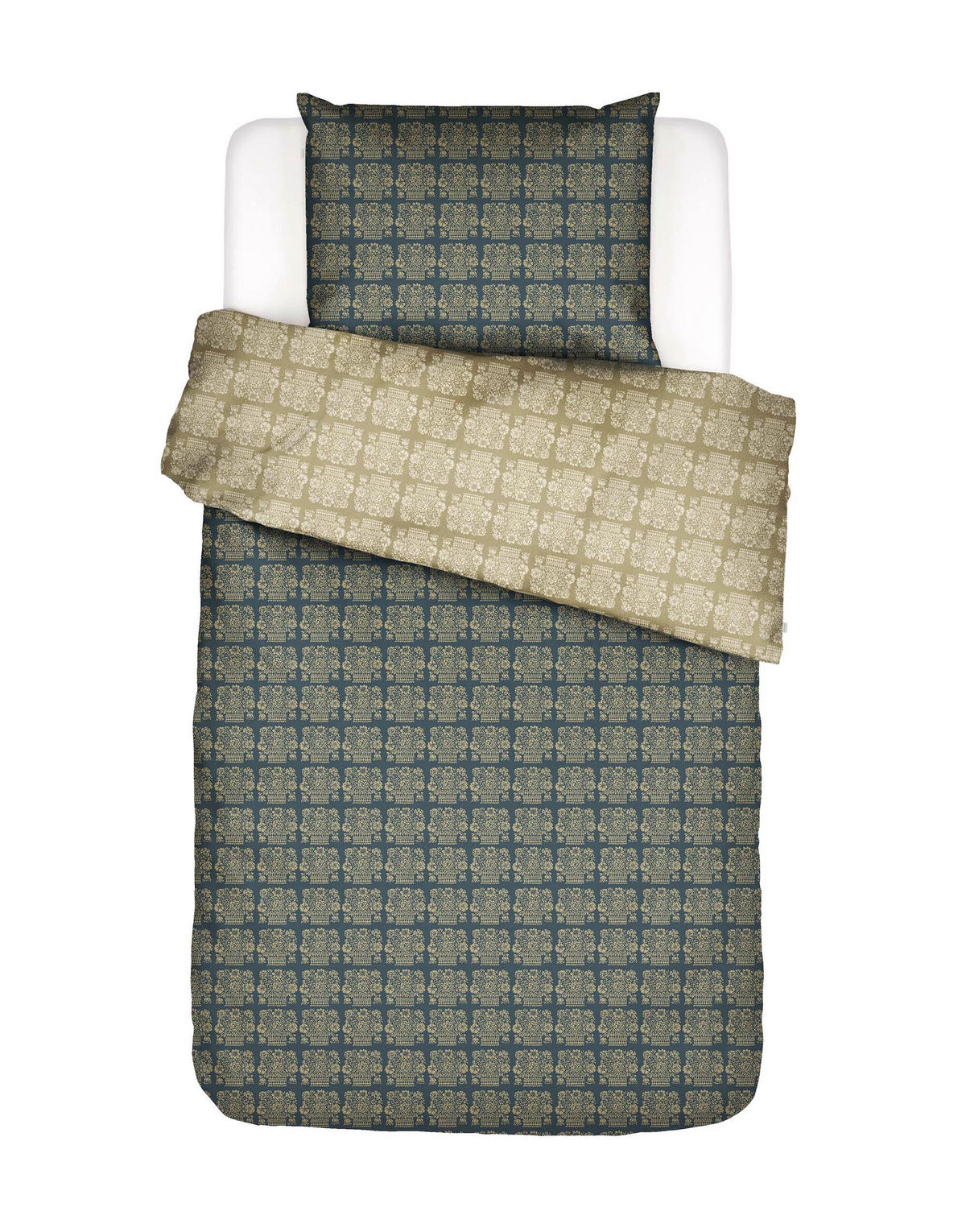 POSTEĽNÁ BIELIZEŇ, satén, sivá, 140/200 cm - sivá, Basics, textil (140/200cm) - Essenza