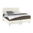 BOXSPRINGBETT Jersey 140/200 cm INKL. Matratze, Topper - Beige/Alufarben, Design, Textil (140/200cm) - Carryhome BOXSPRINGBETT Jersey 140/200 cm INKL. Matratze, Topper - Beige/Alufarben, Design, Textil (140/200cm) - Carryhome