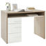 SCHREIBTISCH - Eichefarben/Weiß, KONVENTIONELL, Holzwerkstoff (110/76,7/60,2cm) - Xora SCHREIBTISCH - Eichefarben/Weiß, KONVENTIONELL, Holzwerkstoff (110/76,7/60,2cm) - Xora