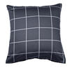 KISSENHÜLLE Giulietta 80/80 cm  - Anthrazit, KONVENTIONELL, Textil (80/80cm) - Janine