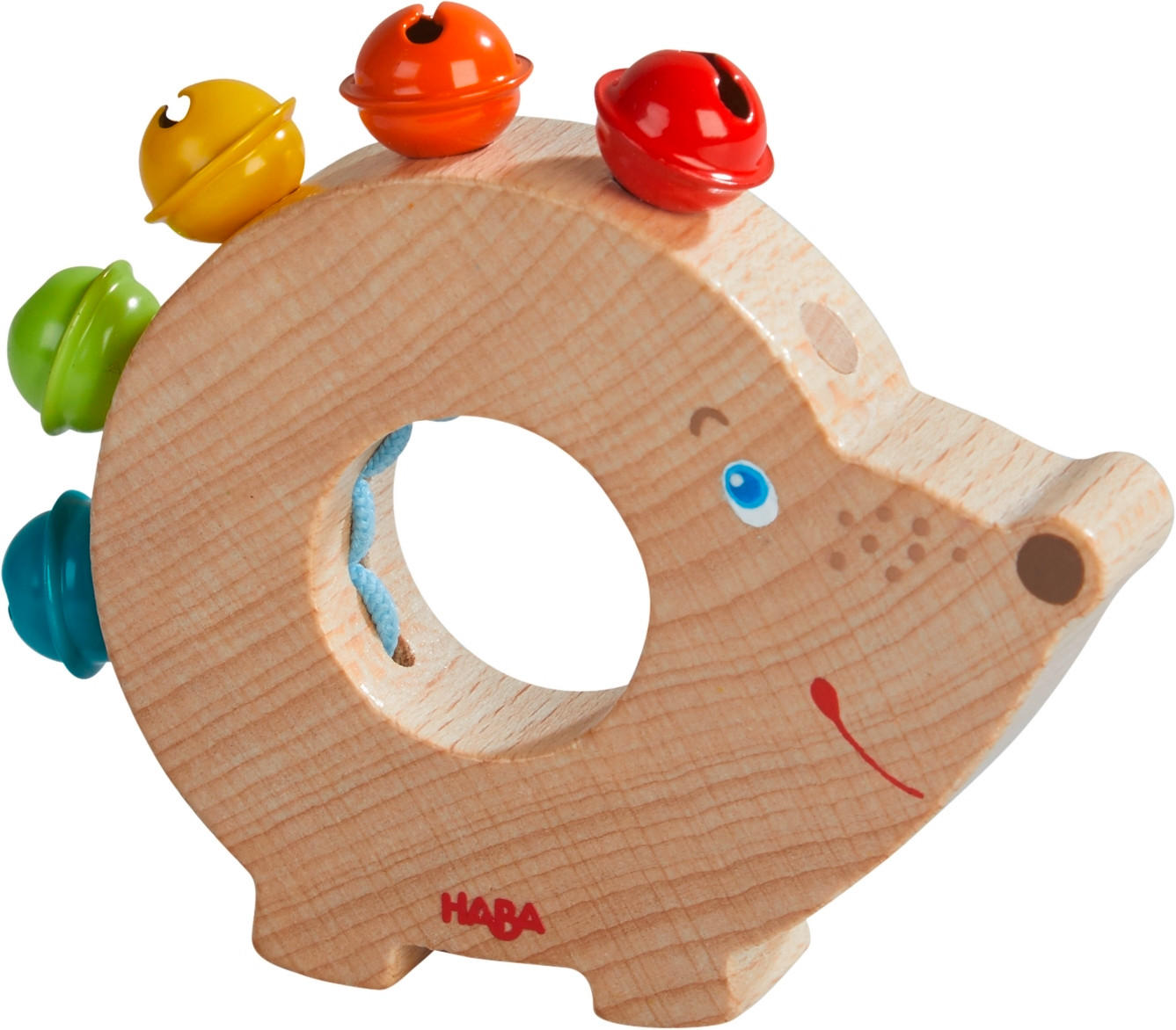 RASSEL Klangspielzeug  - Basics, Holz/Metall (9,2/1,9/7,8cm) - Haba