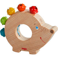 RASSEL Klangspielzeug  - Basics, Holz/Metall (9,2/1,9/7,8cm) - Haba