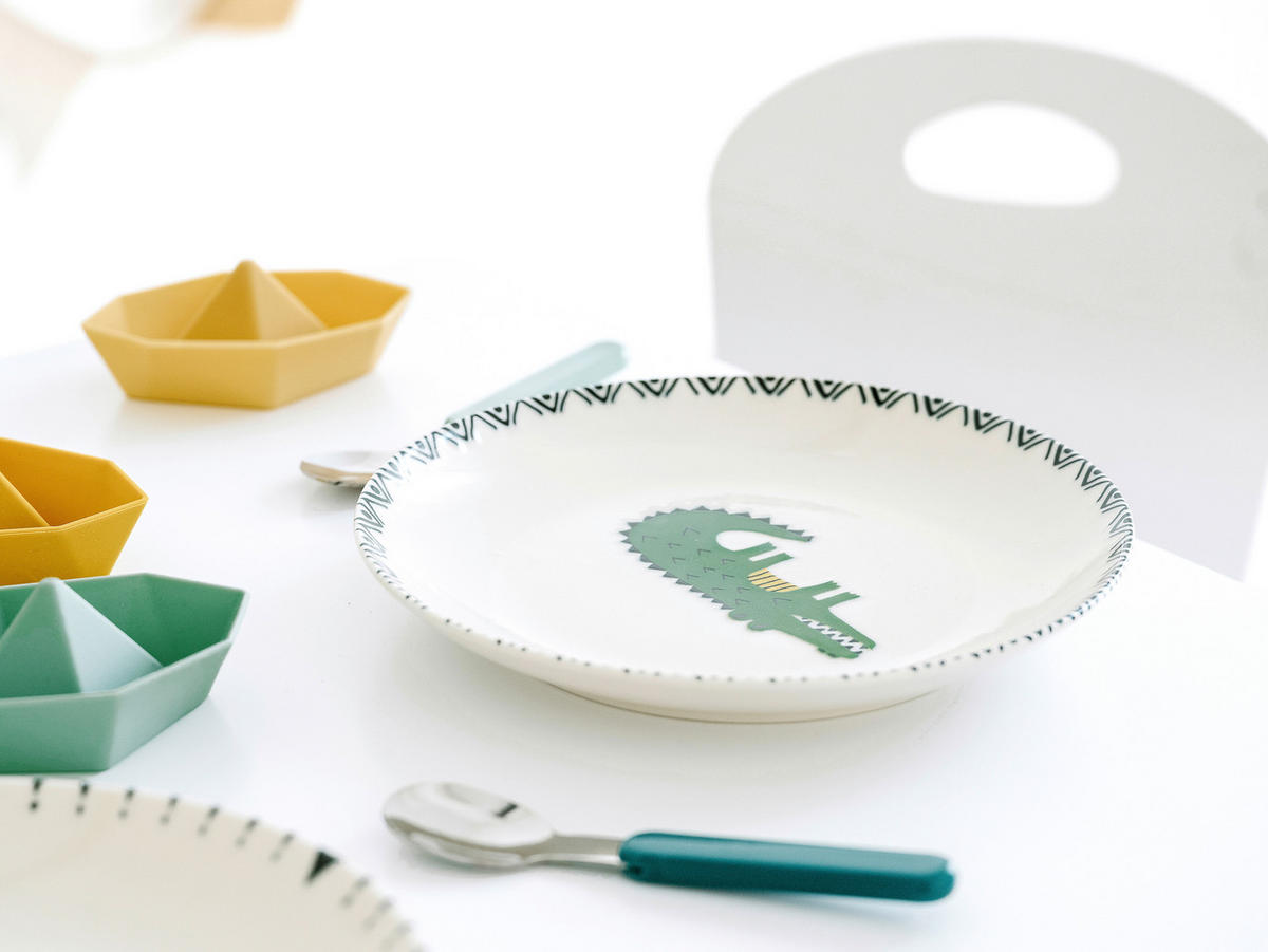 KINDERGESCHIRRSET 3-teilig  - Multicolor, Basics, Keramik - Creatable
