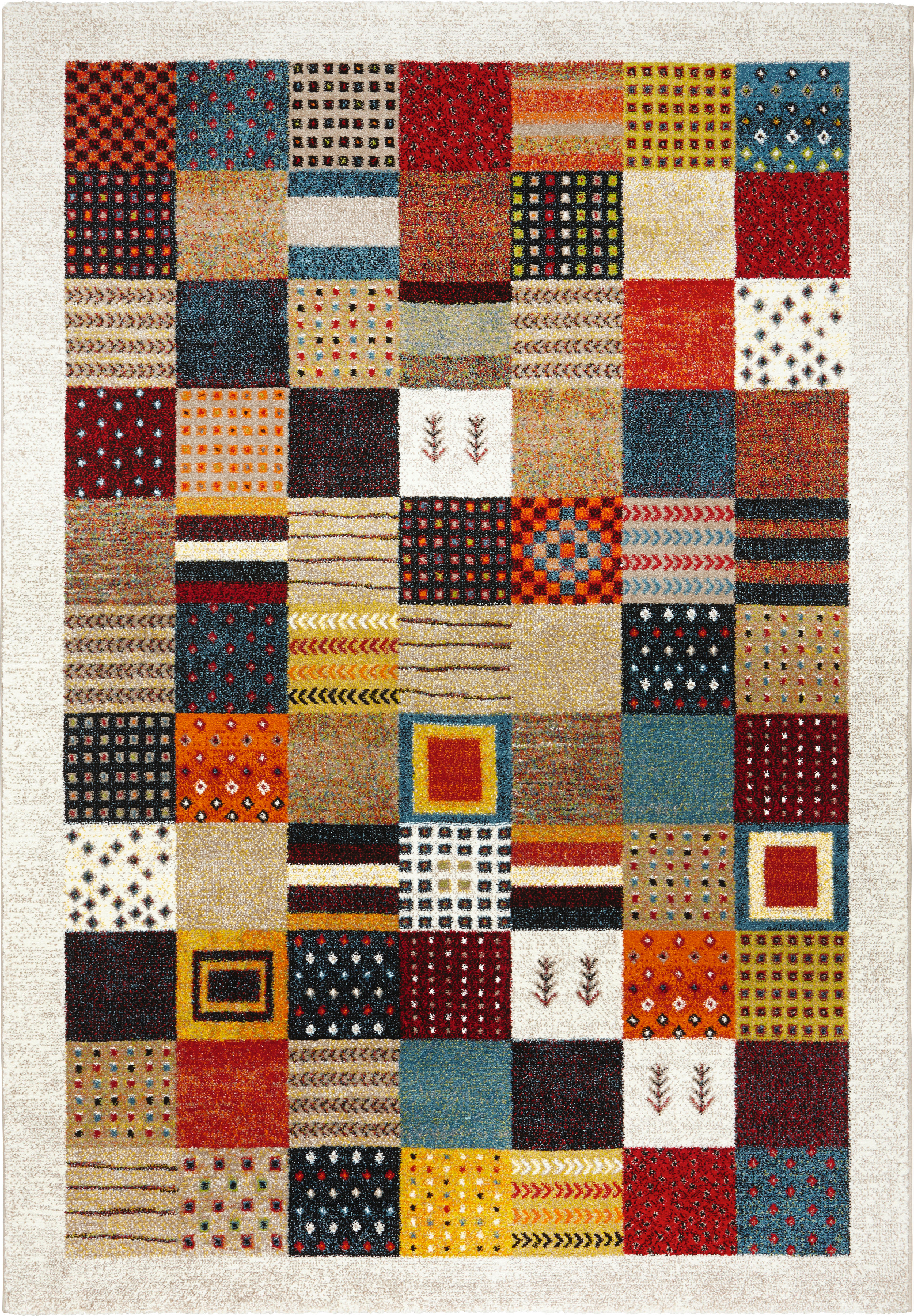 COVOR ȚESUT Cassandra  - multicolor, Lifestyle, textil (67/130cm) - Novel